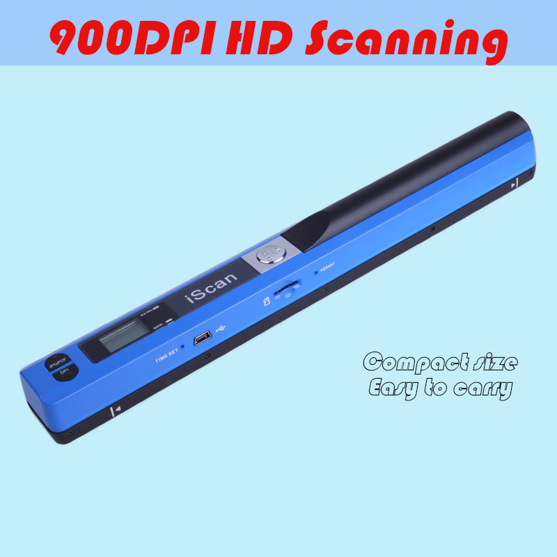 Document Scanner Portable - Skaner ręczny iScan Dokument A4 Szybki