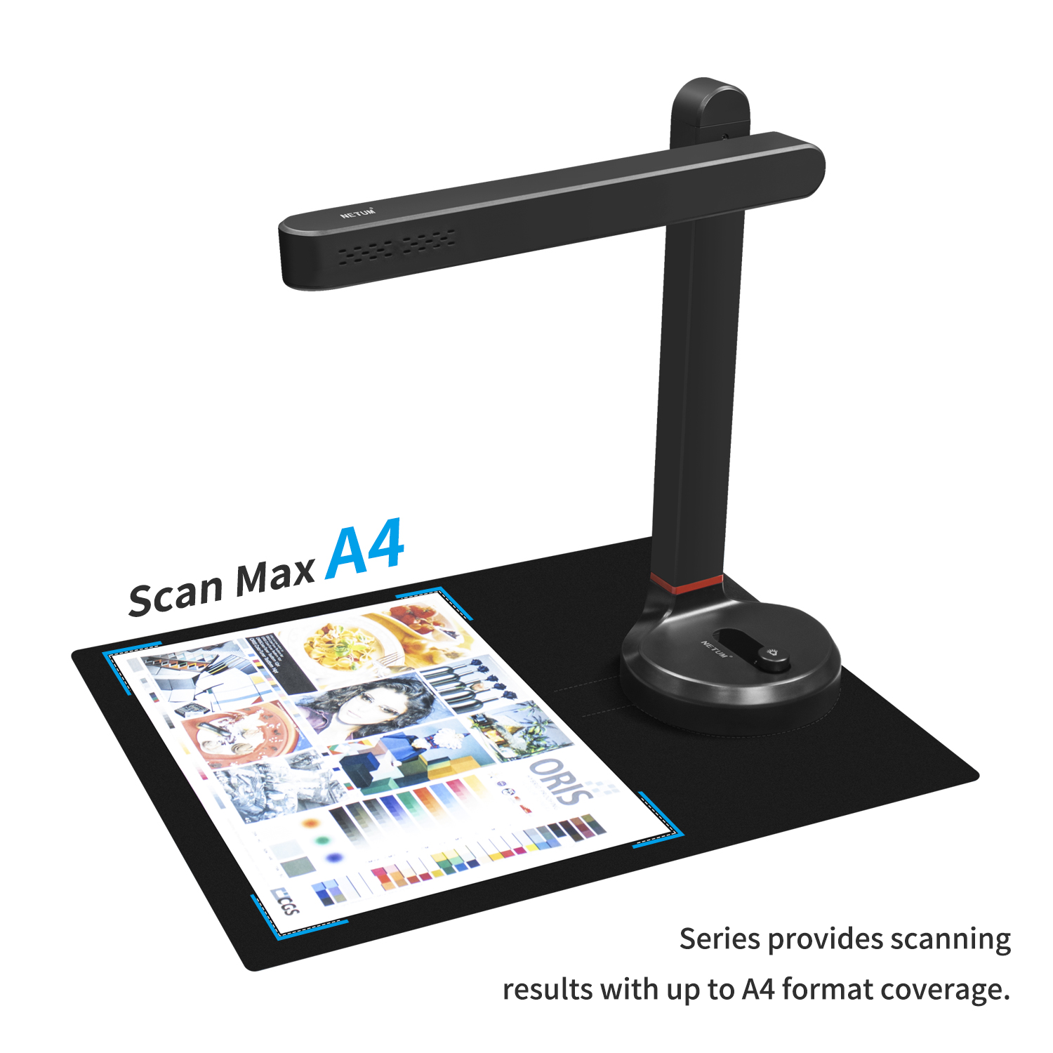 Document Scanner Portable - NETUM skaner książek autofokus T101 skaner