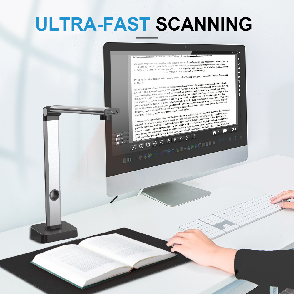 Document Scanner Portable - JOYUSING L14 14MP HD Skaner książek
