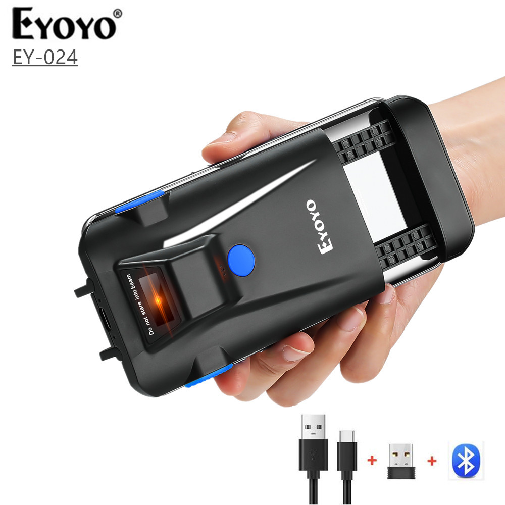 Document Scanner Portable - Eyoyo EY-024 2D Bluetooth Skaner Kodów