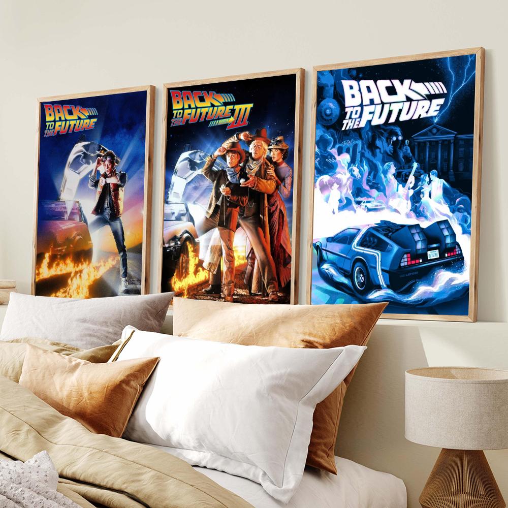 Plakat Sci-Fi Powrót do Przysz – Home Office Wallpaper recenzja i cena