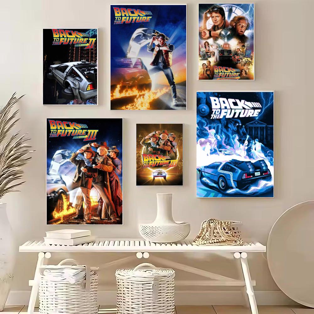 Plakat Sci-Fi Powrót do Przysz – Home Office Wallpaper recenzja i cena