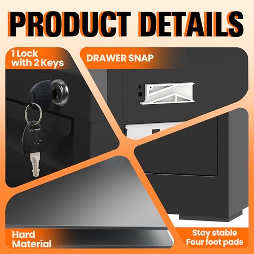 Szafka na dokumenty z 4 szufla – File Cabinet Drawer recenzja i cena