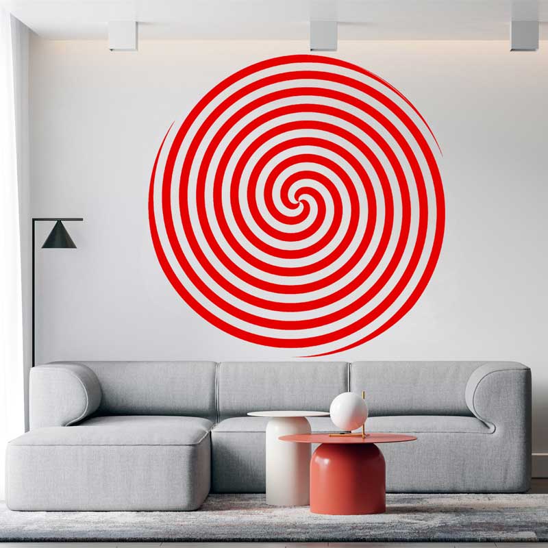 Circle Design Spiral Vision Wa – Home Office Wallpaper recenzja i cena