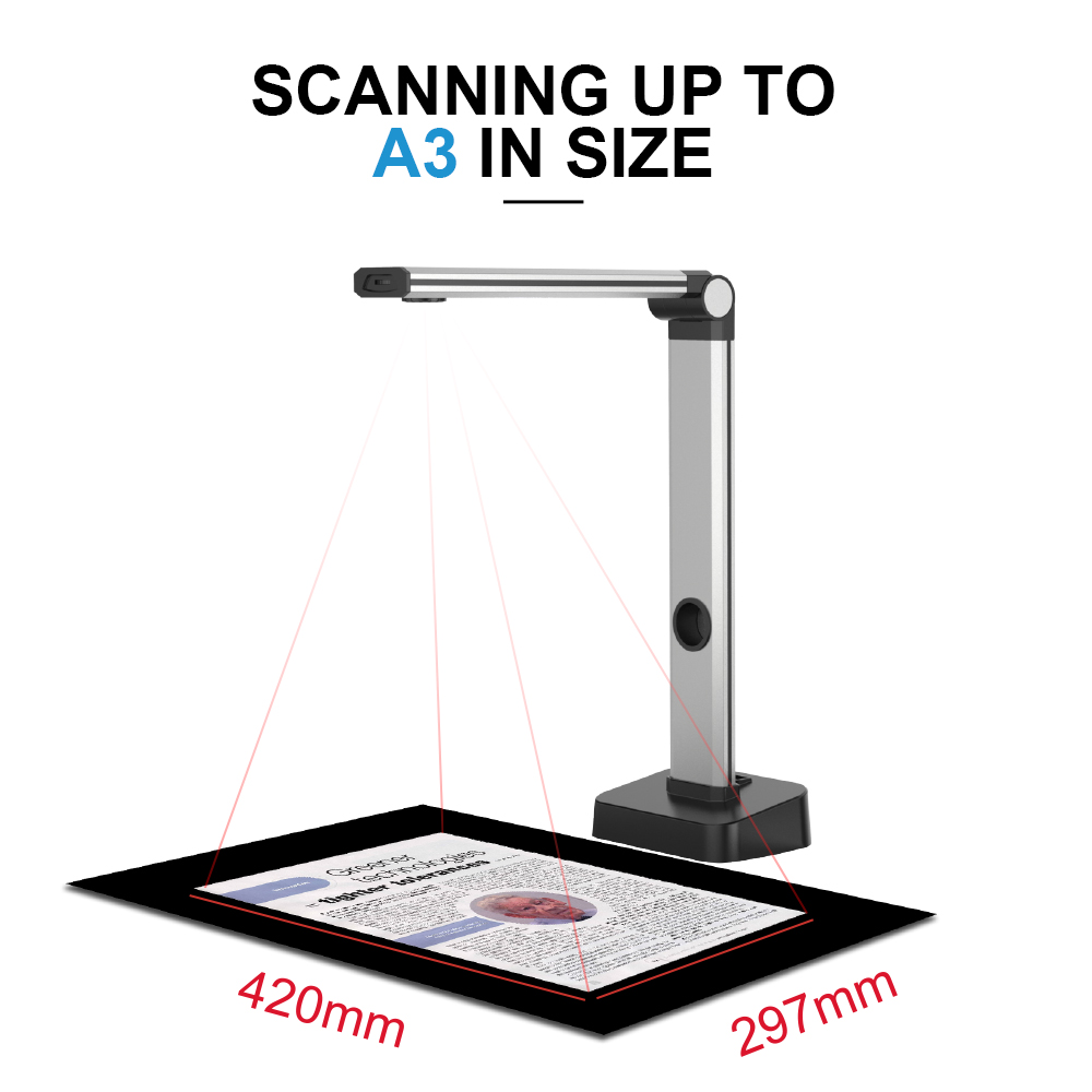 JOYUSING L14 14MP HD Skaner ks – Document Scanner Portable recenzja i cena
