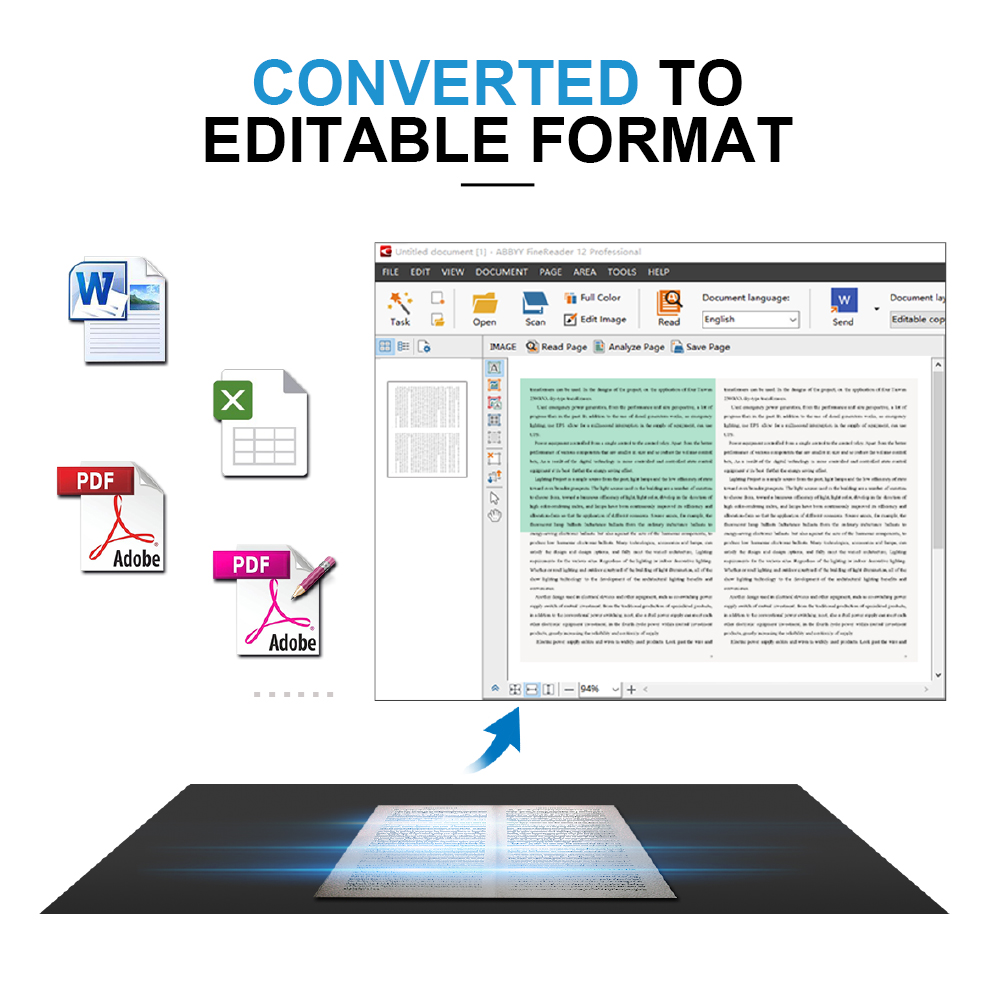 JOYUSING L14 14MP HD Skaner ks – Document Scanner Portable recenzja i cena