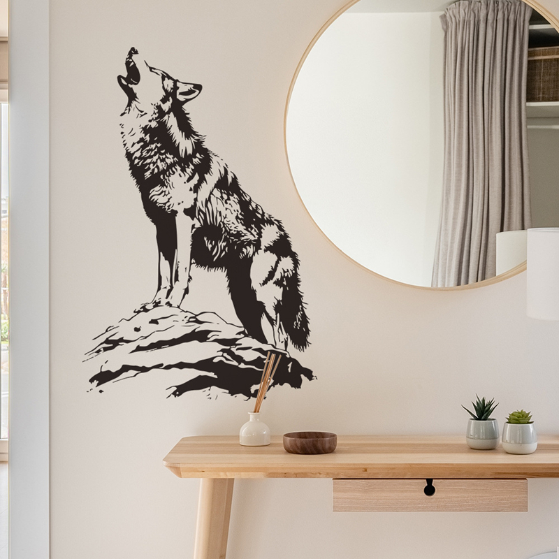 Plakat ze zwierzętami 3D Samot – Home Office Wallpaper recenzja i cena