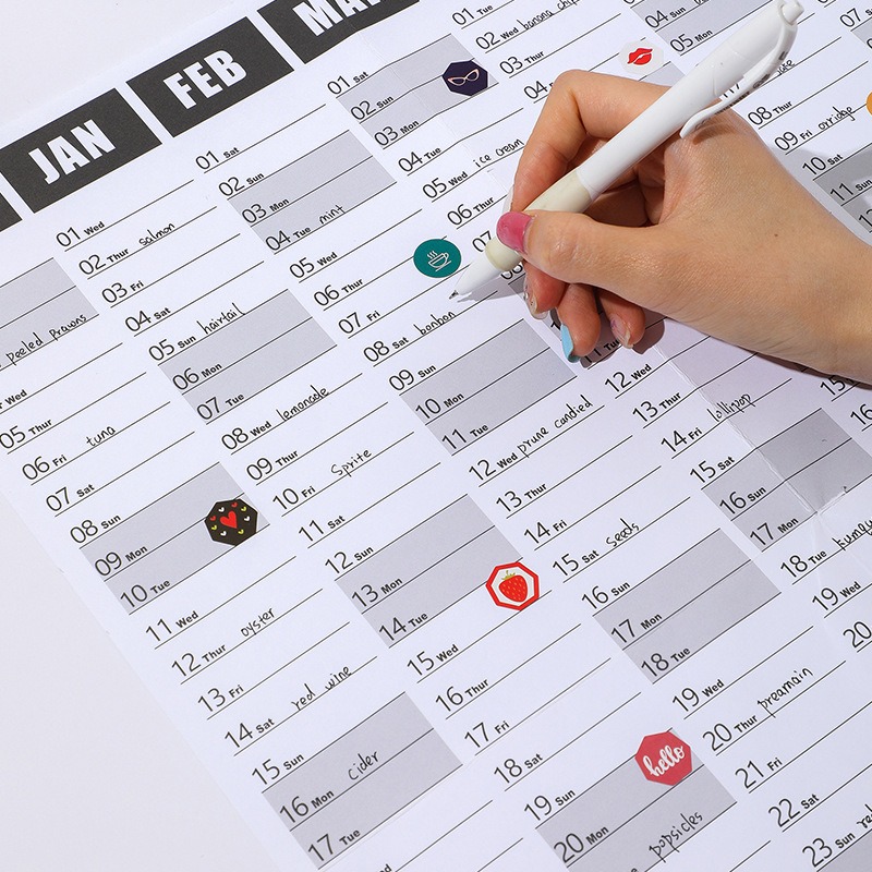 Kalendarz Ścienny na Rok 2026  – Home Office Wallpaper recenzja i cena