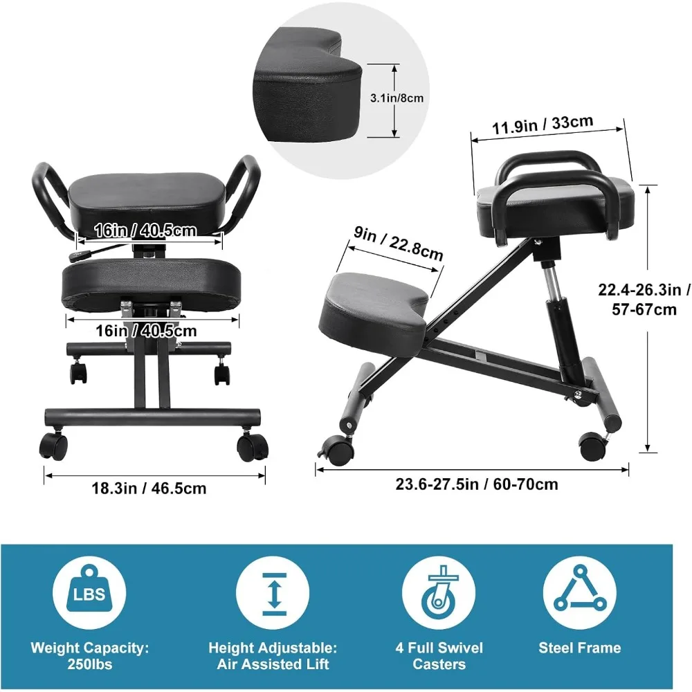Ergonomiczne krzesło klęczniko – Home Office Chair recenzja i cena