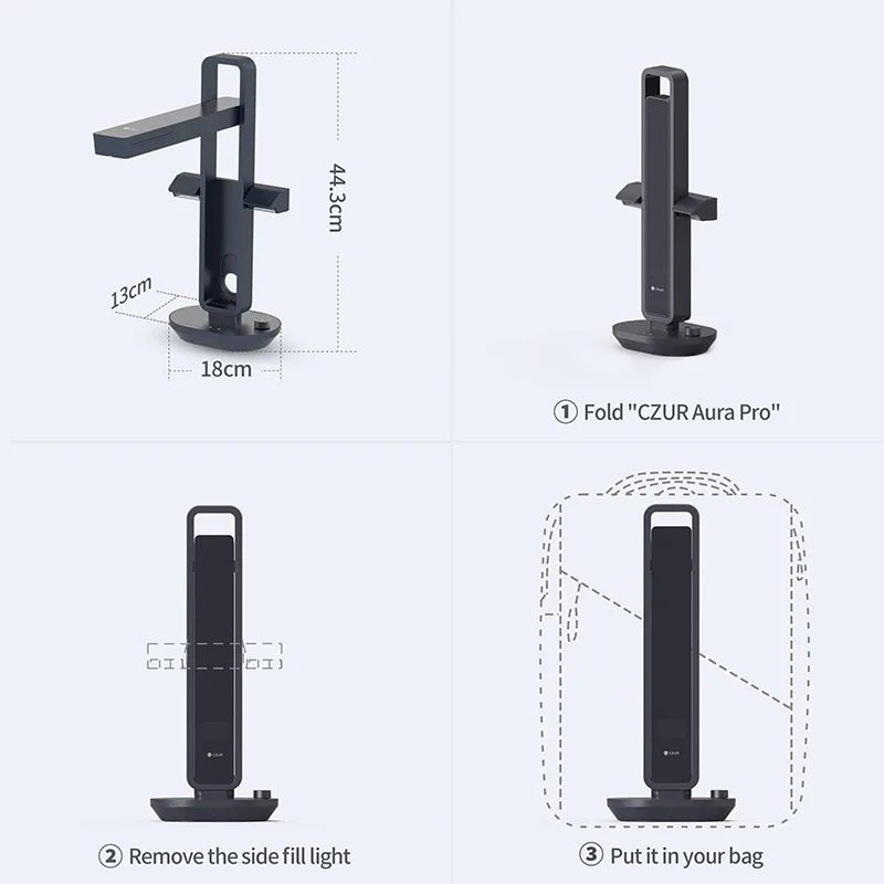 CZUR Shine Ultra Smart Przenoś – Document Scanner Portable recenzja i cena