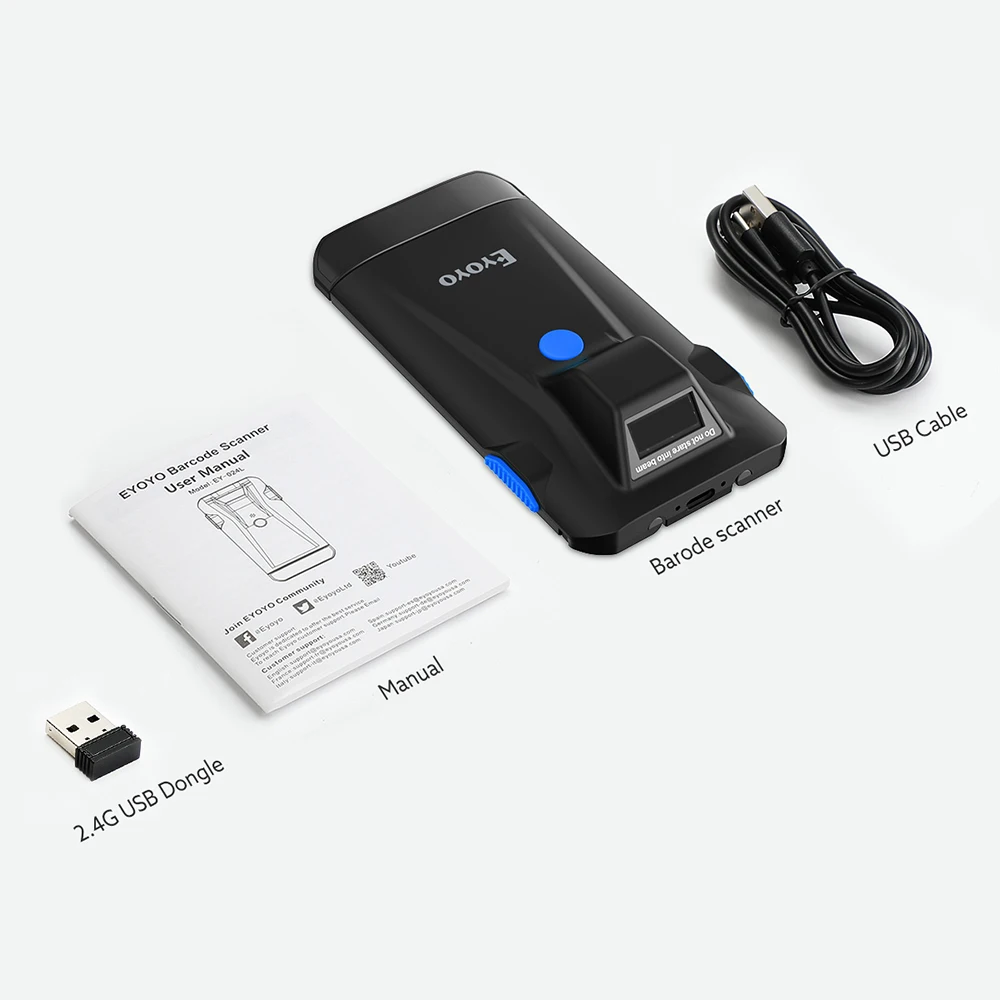 Eyoyo EY-024 2D Bluetooth Skan – Document Scanner Portable recenzja i cena